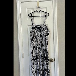 Black & White Maxi Dress